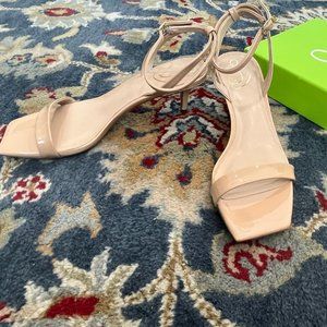 Sam Edelman Beige Blush Heel Sandals "Rayelle"